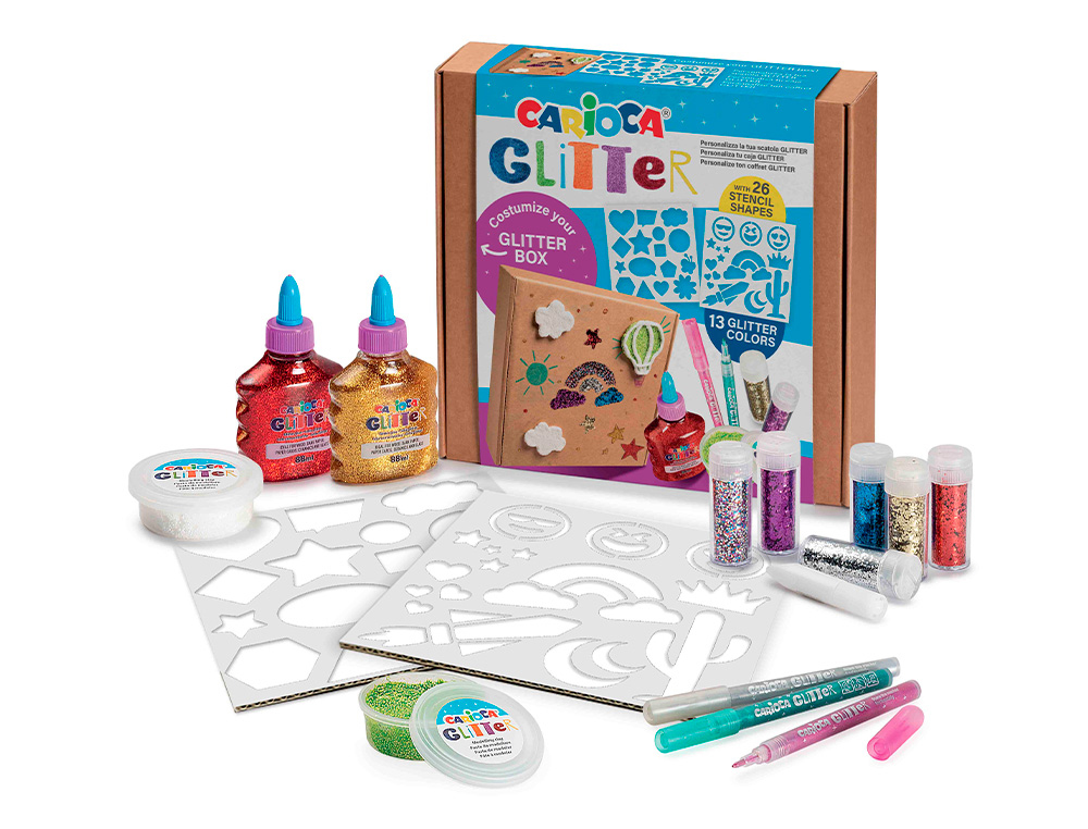 SET CARIOCA GLITTER CREATOR SET